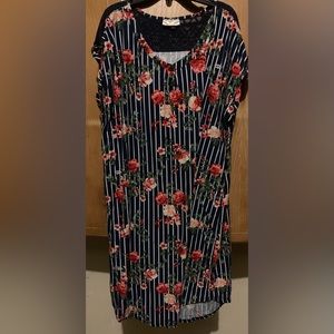 Women’s size 2x knew length cotton dress by Bobbie brooks